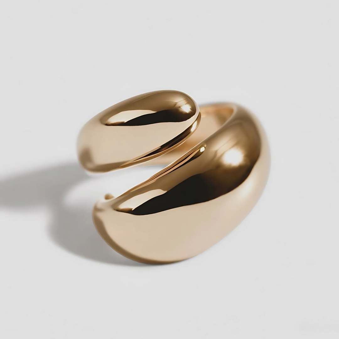 Enso gold ring discount