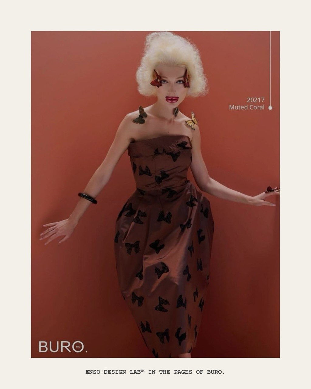 Enso Design Lab™ accessories featured in Buro. magazine, emphasizing elegance and contemporary luxury.