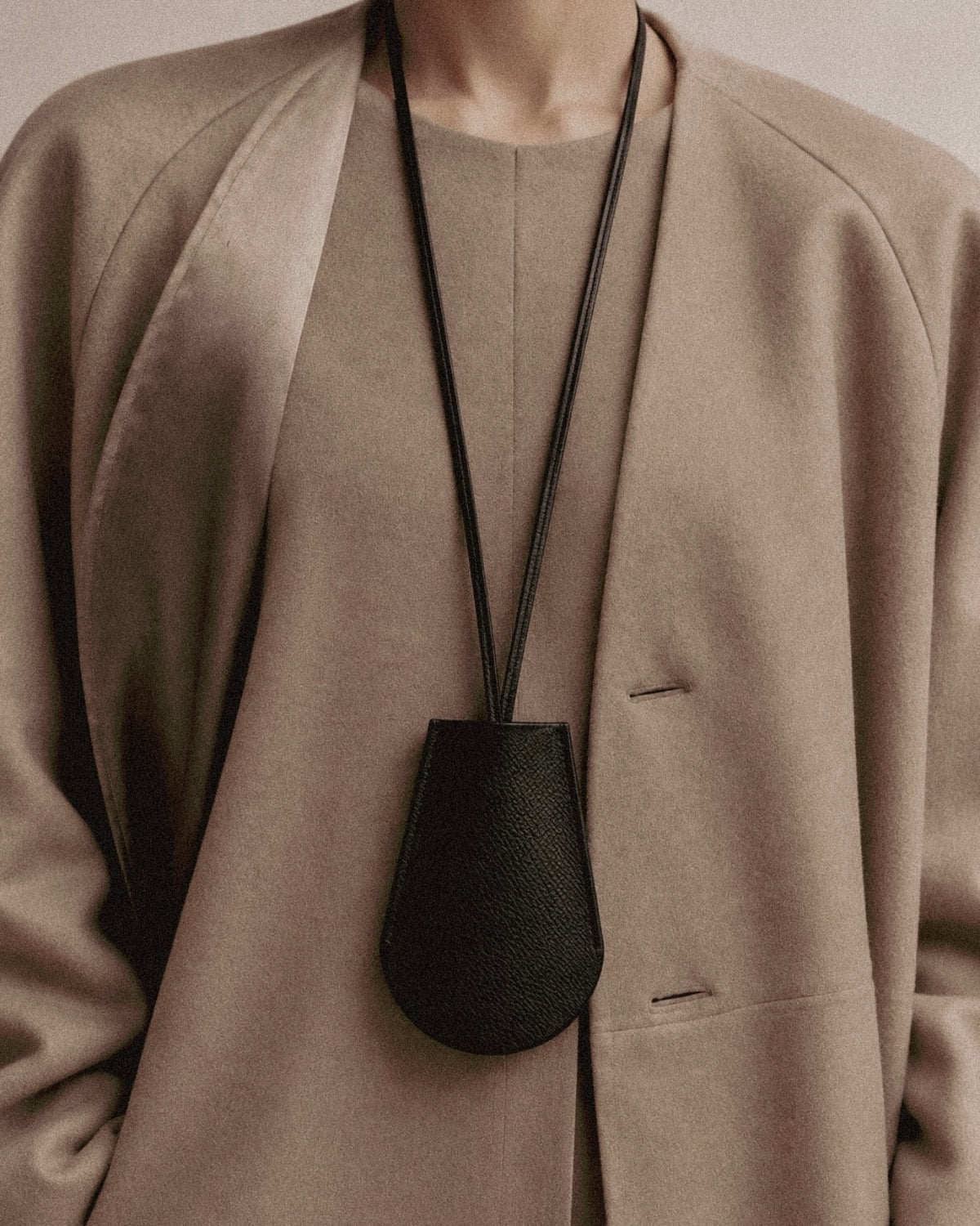 Leather Key Holder Necklace