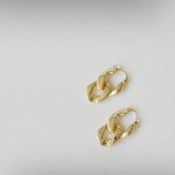 Evolution | Earrings | Gold Color | Sustainable Brass