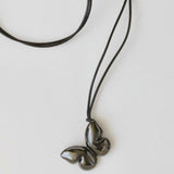 Metamorphosis | Necklace | Black Color | Sustainable Brass