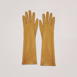 Ochre Leather Gloves