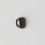 Ikigai | Ring | Black Color | Innovative Polymer