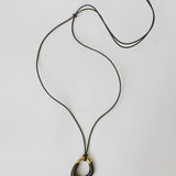 Momentum | Necklace | Black and Gold Color | Innovative Steel