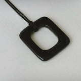 Ikigai | Necklace | Black Color | Innovative Polymer