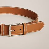 Kiyoshi Wide Leather Belt | Camel