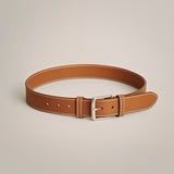 Kiyoshi Wide Leather Belt | Camel