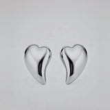 Flow Love Earrings (Silver)