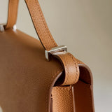 Close-up of Ava Bag’s adjustable strap, reflecting Bottega-inspired versatility and Enso Design Lab™ craftsmanship.