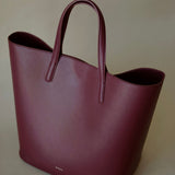 Interior detail of Element Tote, soft suede lining embracing the ‘Celebrate Life’ ethos through thoughtful simplicity.