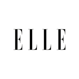 Black 'ELLE' logo 