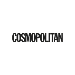 Black 'Cosmopolitan' logo 