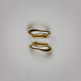 Flow - Twin Unity Rings (Gold)