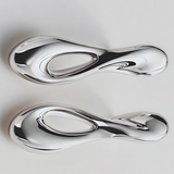 Flow - Infinity Earrings (Silver)