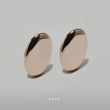 Aura Earrings by Enso Design Lab™ with 18k gold plating, 26.4 mm x 26.4 mm, stylish and lightweight.