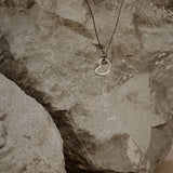 ZenHeart | Necklace | Silver Color | Sustainable Brass