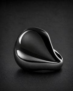 CONTAIN ring in obsidian mirror — hero view